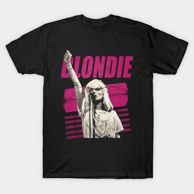 blondie pink blondie T-Shirt by Collage Collective Berlin
